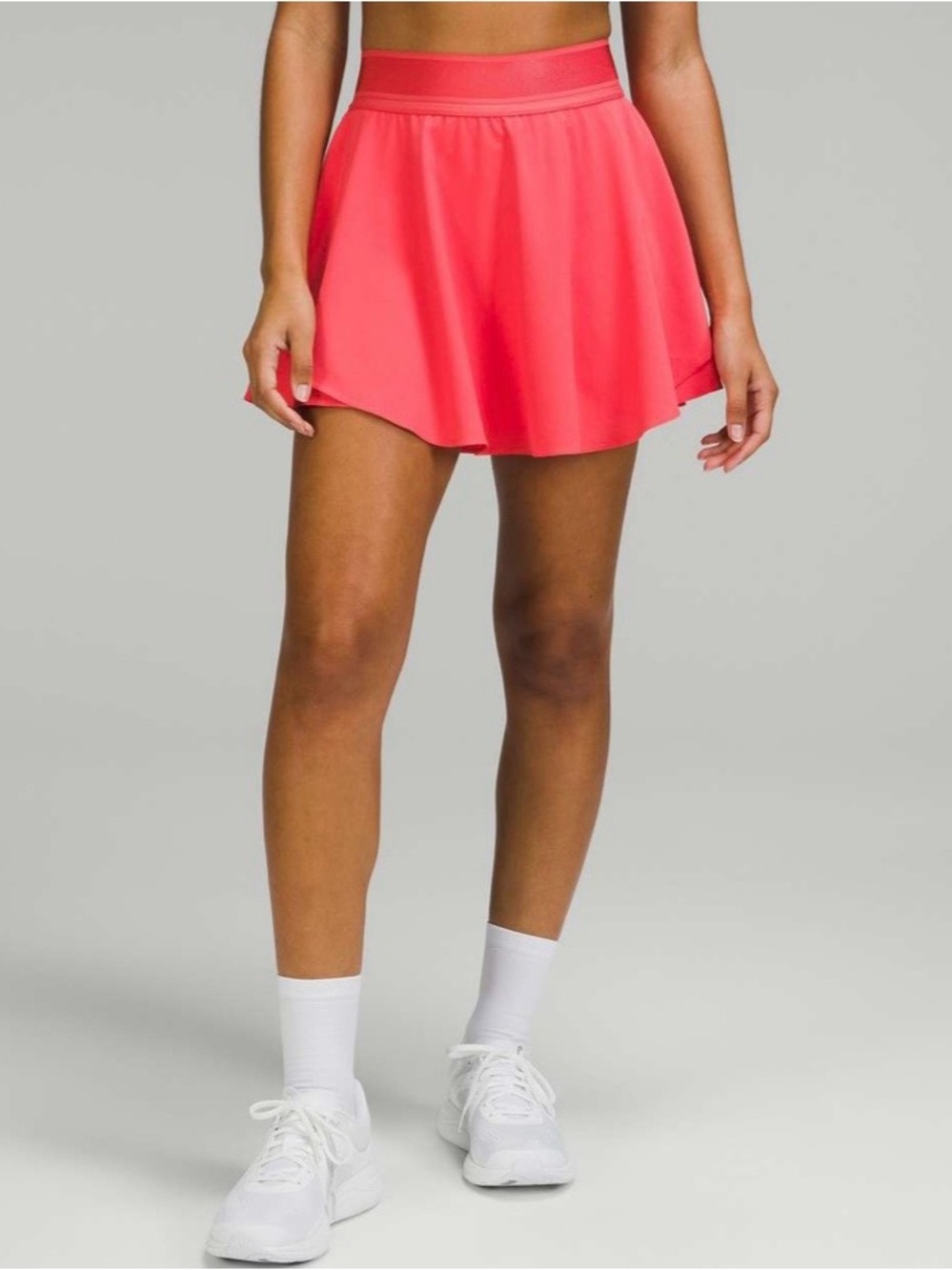 lululemon Court Rival High Rise Skirt in Pale Raspberry
